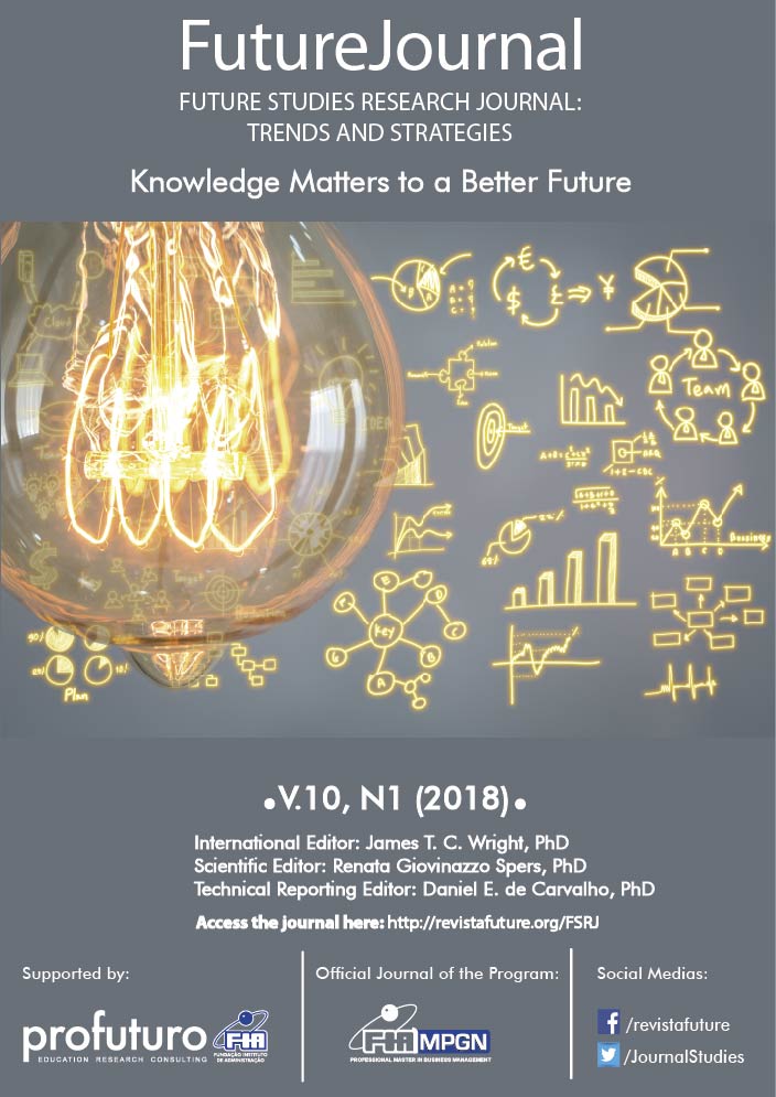 					Visualizar v. 10 n. 1 (2018): Future Studies Research Journal
				